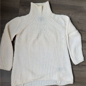 rag & bone Cream Turtleneck Sweater